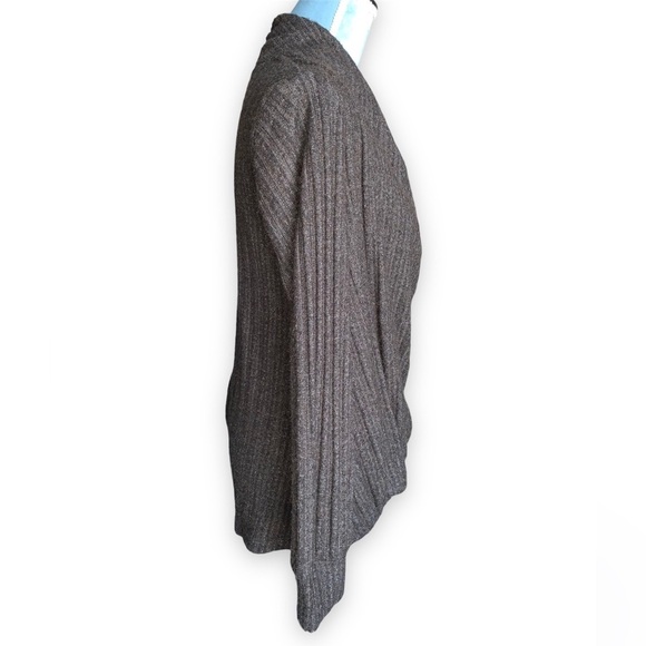 MAEVE Anthropologie Rafaela Hacci Surplice Top Brown Size Small - Picture 5 of 9